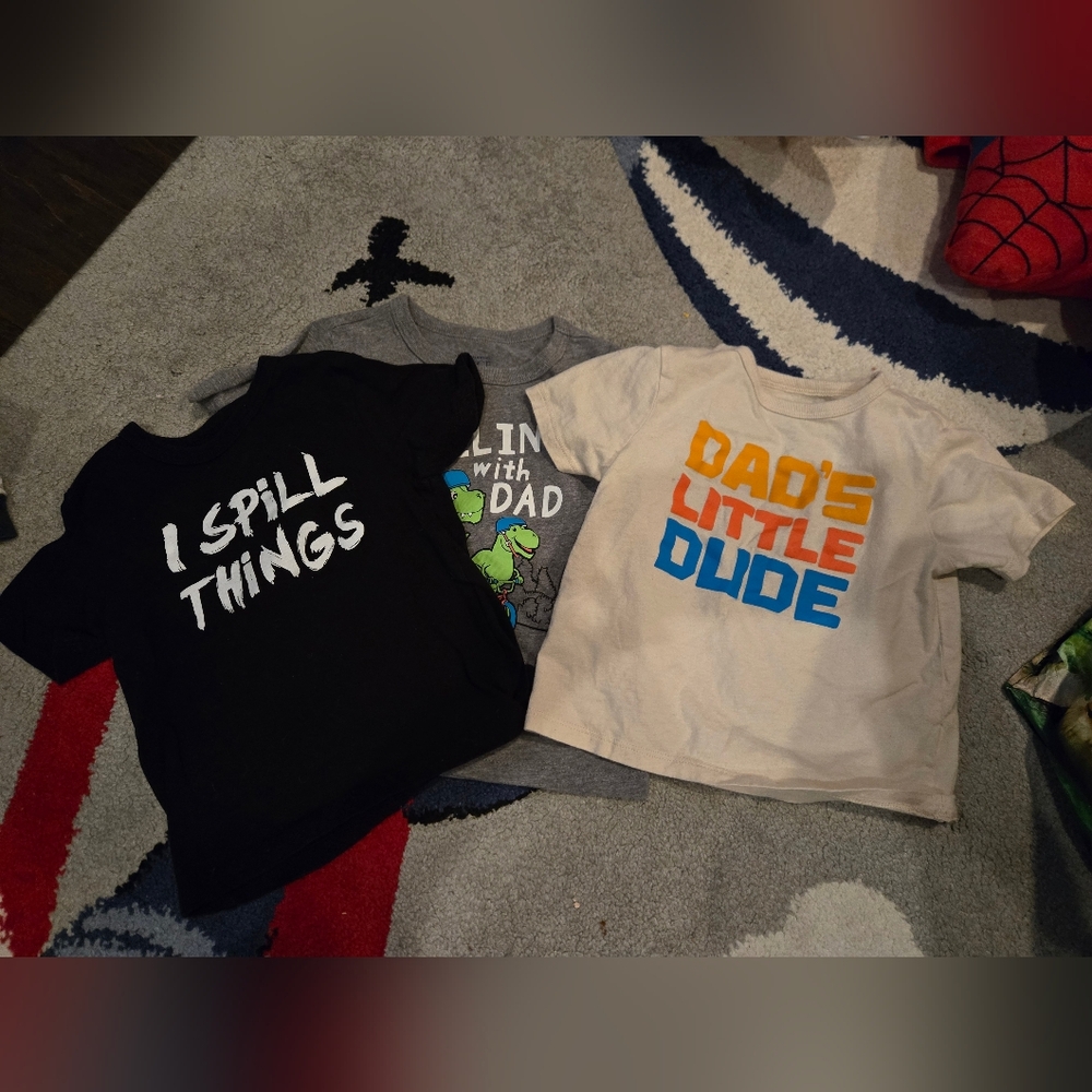 Children's Place Bundle Of 3 18-24M Boy Short Sleeve T Shirts